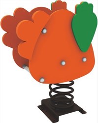 七彩-户外摇摇乐  胡萝卜