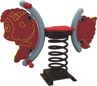 七彩-户外摇摇乐   喜羊羊